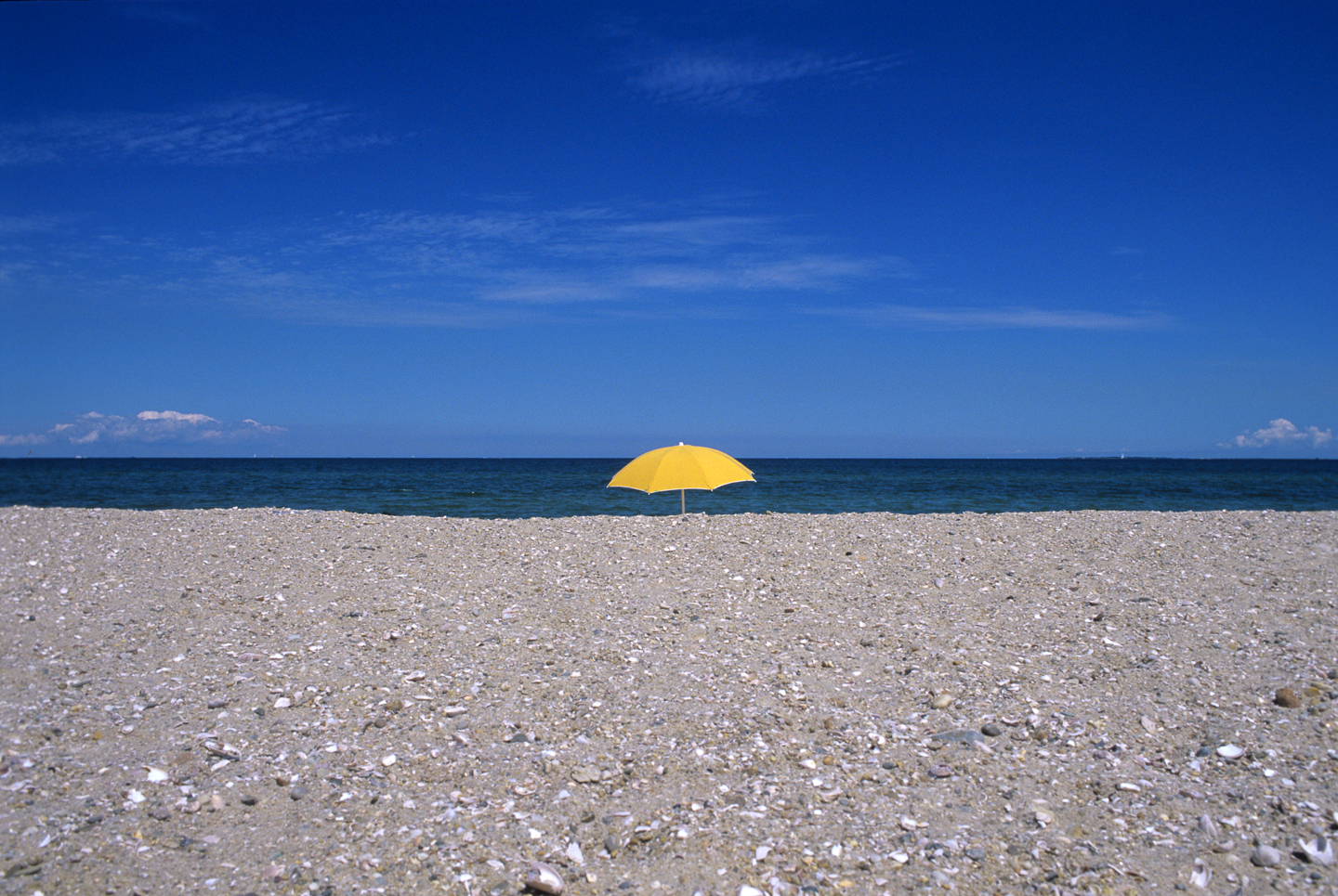 State Beach, Oak Bluffs, Umbrella, Alison Shaw