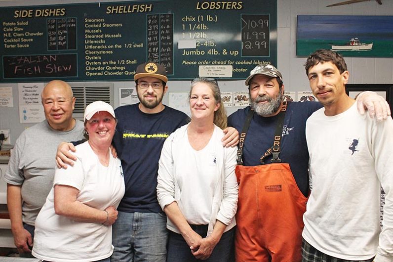 It’s a family affair at John’s Fish Market Vineyard Visitor
