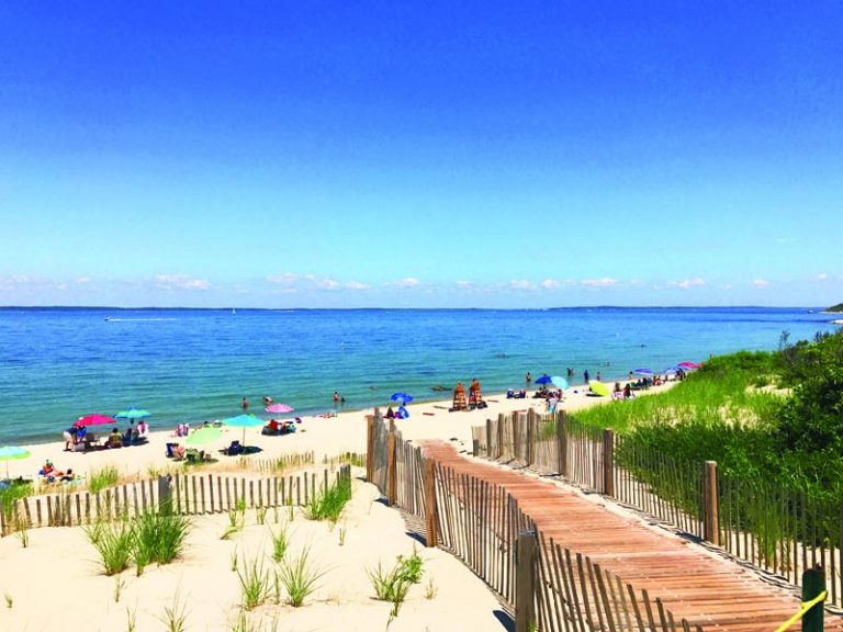 Shoulder-season your way onto Lambert’s Cove Beach