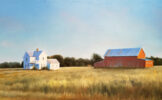 Farmhouse_ Michael Zigmond Oil on Canvas 14_ x 28_.jpg